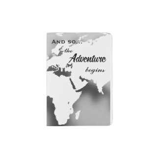 Wanderlust Travel Passport Cover