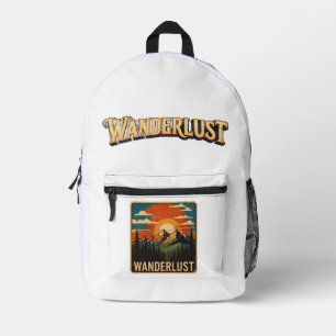 Wanderlust Vintage Mountain Backpack