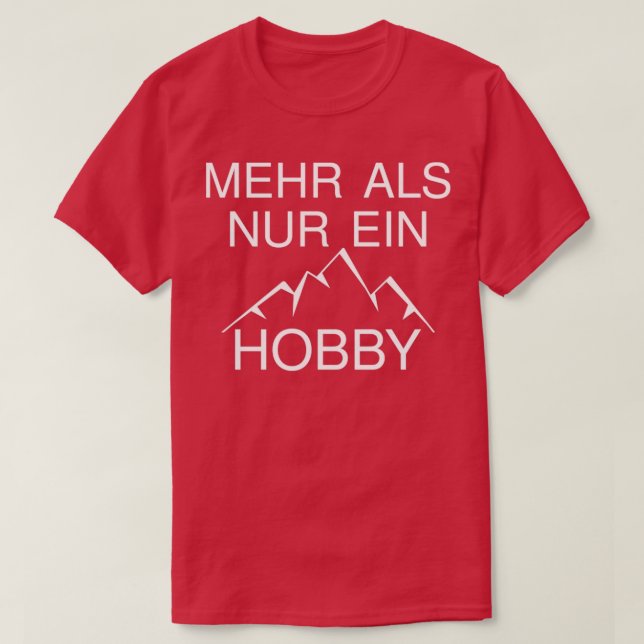Wandern Leidenschaft T-Shirt (Design Front)