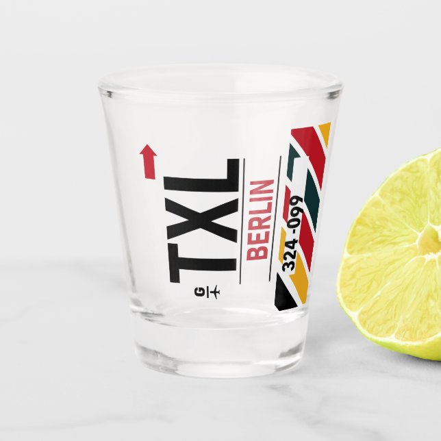 WanderTag Shot Glass (Front)