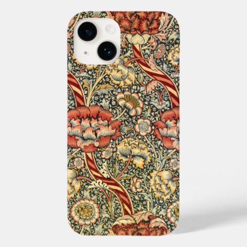 Wandle by William Morris Vintage Textile Fine Art Case_Mate iPhone 14 Case