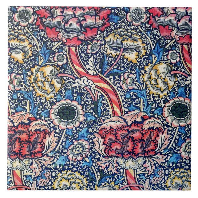 Wandle, William Morris Ceramic Tile (Front)