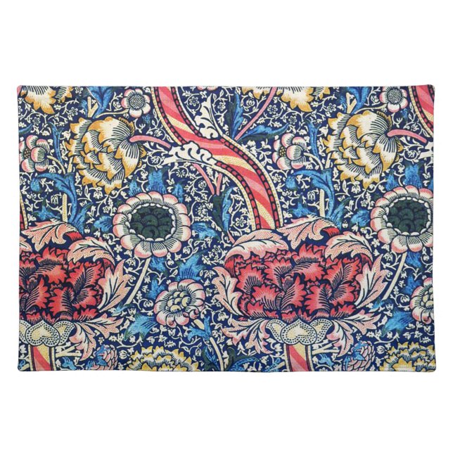 Wandle, William Morris Cloth Placemat (Front)