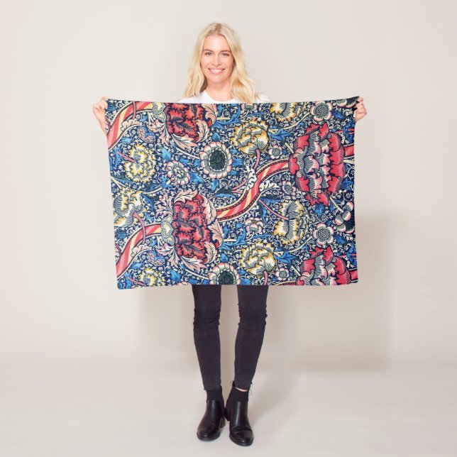 Wandle, William Morris Fleece Blanket (In Situ)