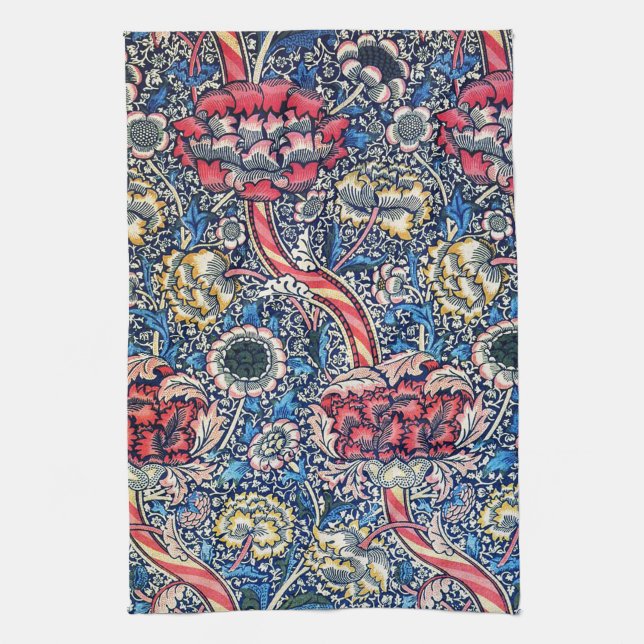 Wandle, William Morris Kitchen Towel (Vertical)