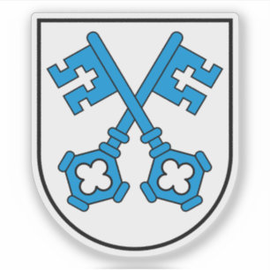 Wangen & Oberaargau districts emblem, Switzerland Sticker