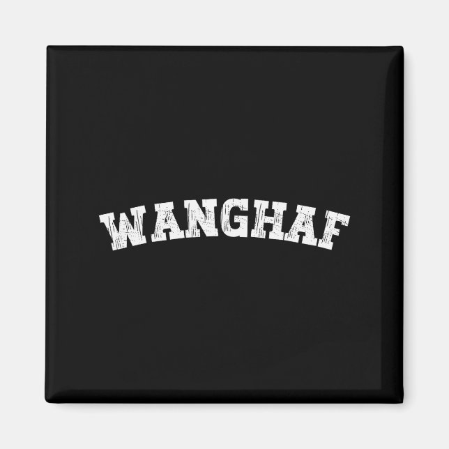 Wanghaf Meme Funny  Magnet (Front)