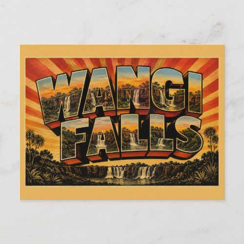 Wangi Falls NT Australia Monsoon Forest Waterfall Postcard