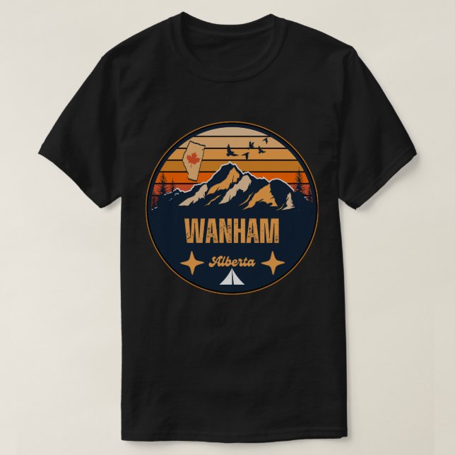 Wanham, Alberta T-Shirt (Design Front)