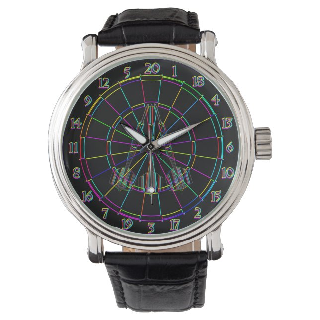 Wanhohr Dart Design Dartdisk Watch (Front)