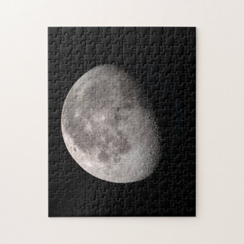 Waning gibbous moon jigsaw puzzle