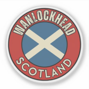 Wanlockhead, Scotland Sticker