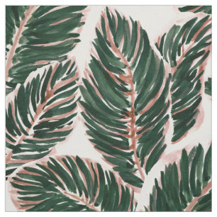 WANNA CANNA Large Tropical Leaves Fabric