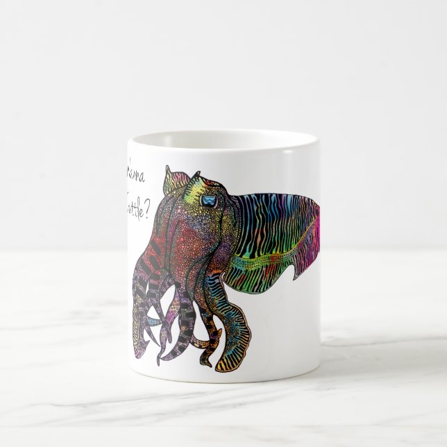 Wanna Cuttle? Coffee Mug (Center)