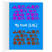 Wanna go for a Walk Card (Inside (Right))