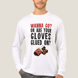 Wanna Go? Hockey Enforcer Tri-Blend Shirt