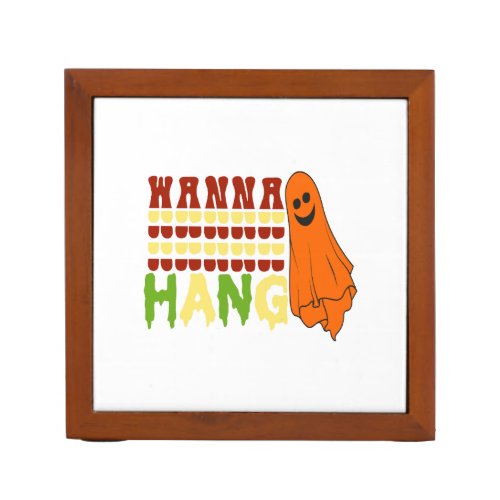 Wanna Hang Halloween Desk Organizer