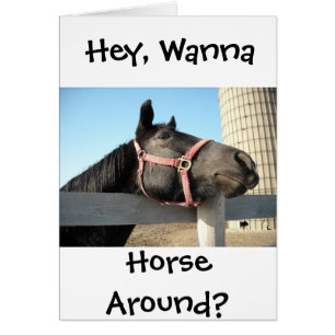 Wanna Horse Around Cards