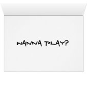 Wanna Play? Cards (Inside Horizontal (Bottom))