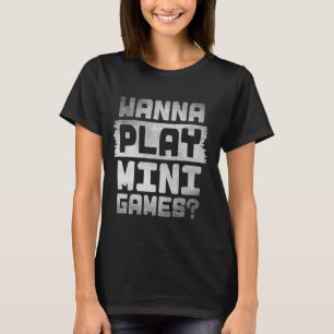 Wanna Play Mini Games Gorilla Monke Tag Gorilla VR T-Shirt