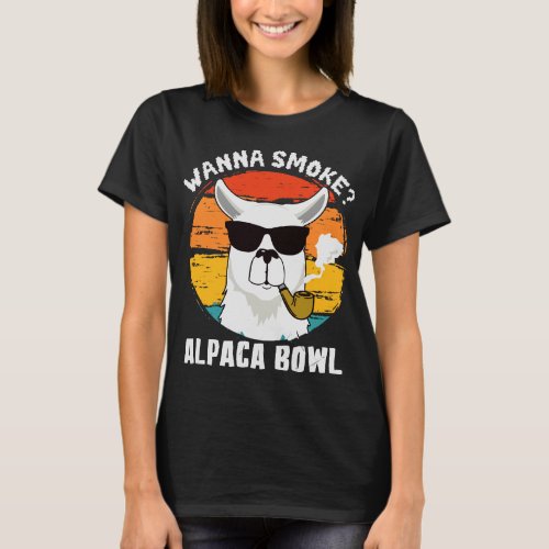 Wanna_Smoke_Alpaca_Bowl_Vintage T_Shirt