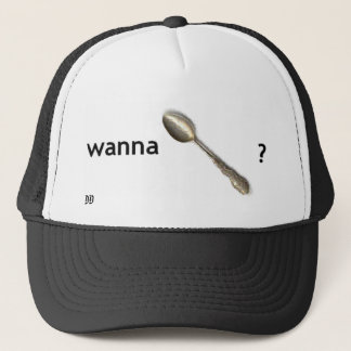 wanna spoon? trucker hat