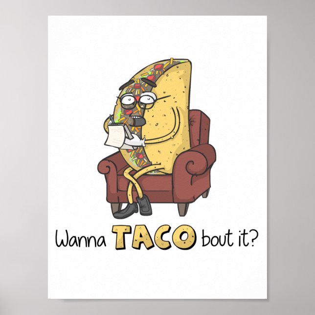 Wanna TACO bout it? Poster (Front)
