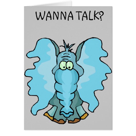Wanna Talk? Cards (Front)