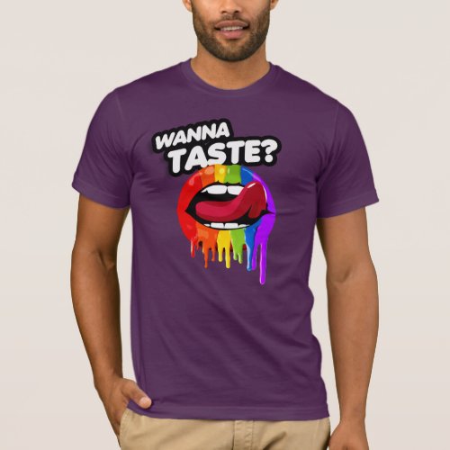 Wanna taste the rainbow T_Shirt