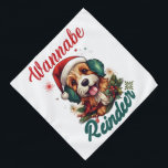 Wannabe Reindeer - Pet Bandana<br><div class="desc">Celebrate the season in style with this festive pet design, perfect for spreading holiday cheer. Whether you're decking the halls or simply embracing the spirit of Christmas, this versatile design adds a touch of warmth and joy to any product. Ideal for gifting or personal use, it's sure to bring holiday...</div>