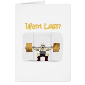 Want Legs Cards