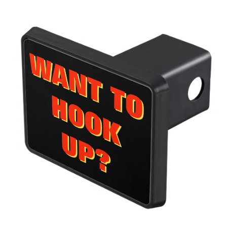 Want To Hook Up (truck To Trailer) Red Hitch Cover