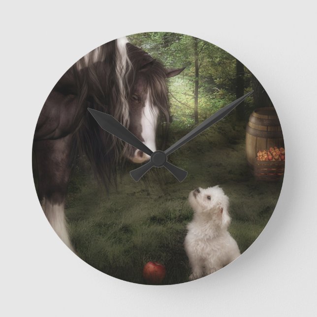 Want To Play Round Clock (Front)