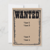 Wanted (Front)