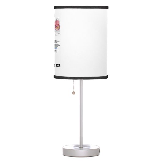 Wanted A Breath Of Fresh Air (Respiratory System) Table Lamp (Right)