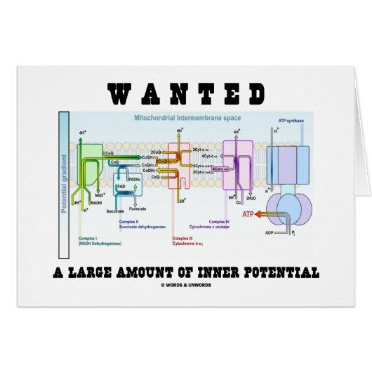 Wanted A Large Amount Of Inner Potential Cards (Front Horizontal)