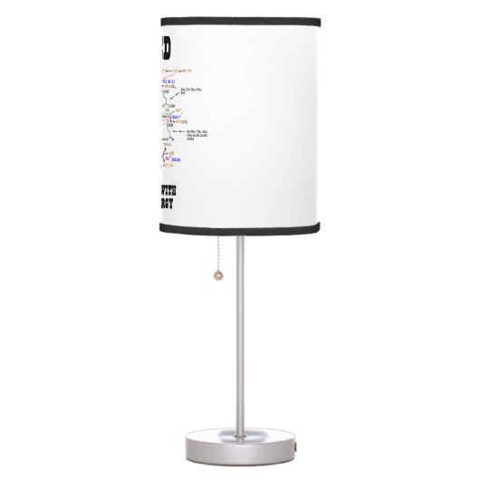 Wanted A World Filled With Biochemical Energy Table Lamp (Right)