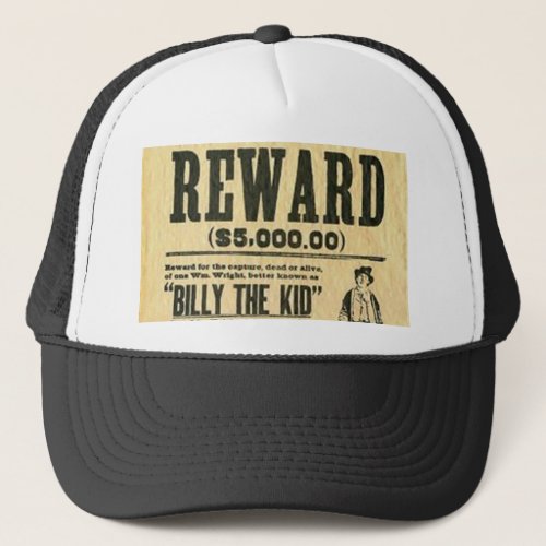 Wanted billy the kid Hat