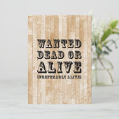 Wanted Dead or Alive (Standing Front)