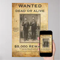 Wanted Dead Or Alive Nekfeu Poster