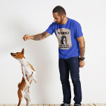 Wanted For Eating Homework Custom Dog Photo T-Shirt<br><div class="desc">This fun graphic t-shirt is ready to be customized with a photo of your dog (or any other pet) and is in the style of old fashioned western wanted poster with the text WANTED FOR EATING HOMEWORK.</div>