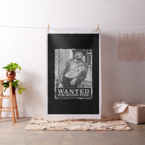 Wanted for second term MAGA Trump2020 Fabric
