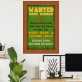 Wanted Good Woman Poster (Home Office)