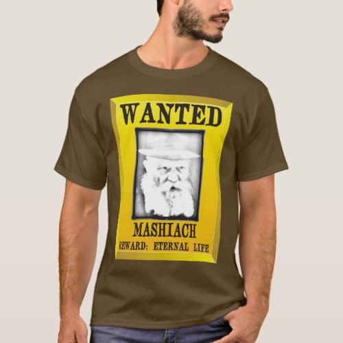 Wanted Mashiach T_Shirt