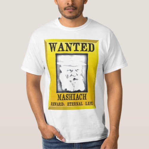 Wanted Mashiach T_Shirt