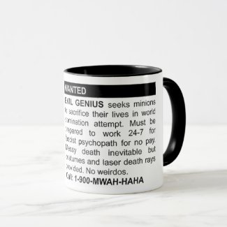 wanted mug