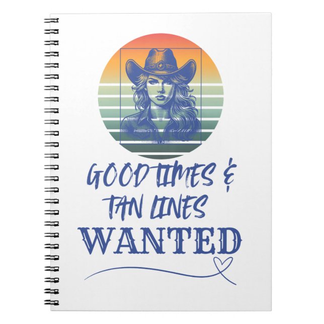 WANTED Notebook (Front)