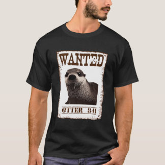 Wanted Otter 841 Surfing Otter 841 T-Shirt