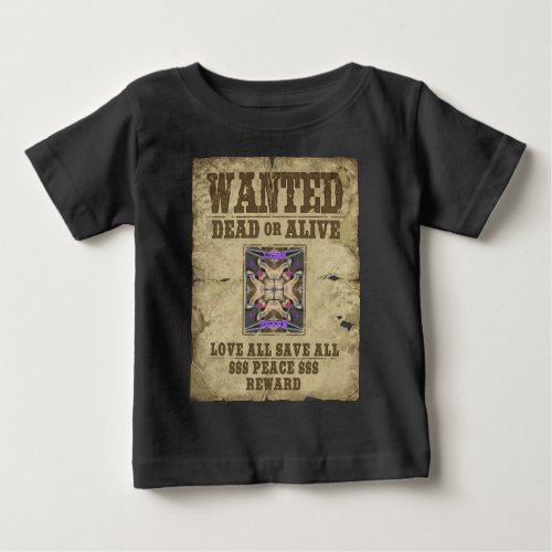 Wanted Peace Baby T_Shirt