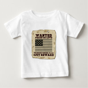 Wanted Peace Baby T-Shirt